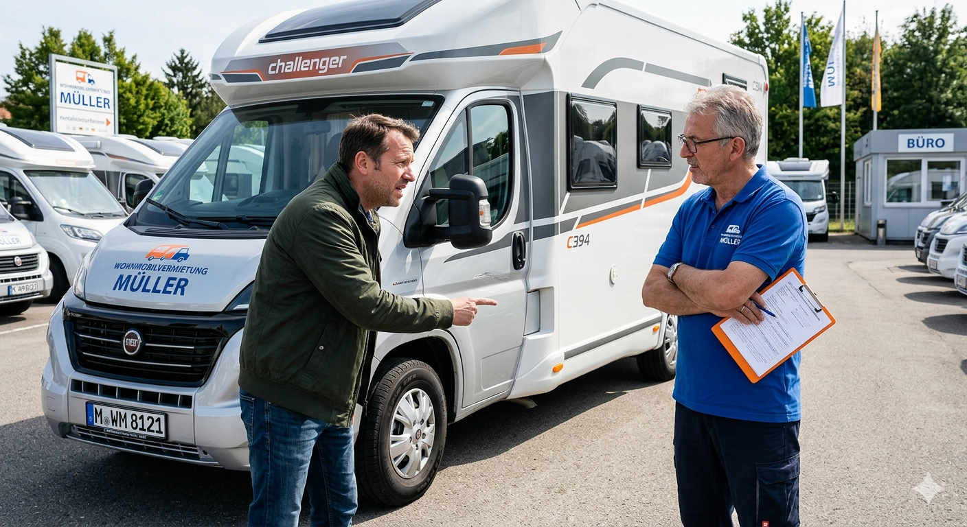Wohnmobil Übergabeprotokoll – Warum es unverzichtbar ist